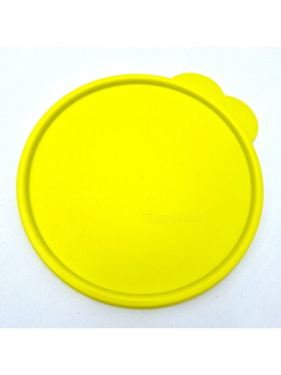 Tupperware Other - Tupperware Yellow Green C Seal Lid 2541D-2 Replacement Part Oversize Tab